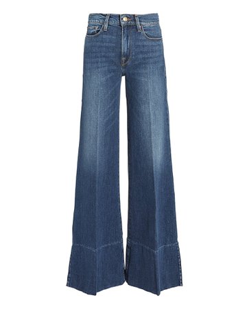 Palazzo Wide Leg Flair Jeans | Frame