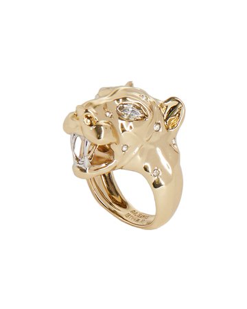 Alexis Bittar Panther Head Ring