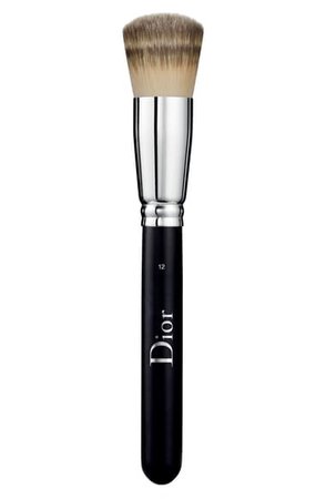 Dior No. 12 Full Coverage Fluid Foundation Brush | Nordstrom