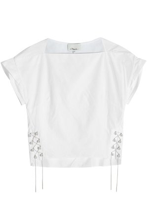 Cotton Top with Lace-Up Sides Gr. US 2