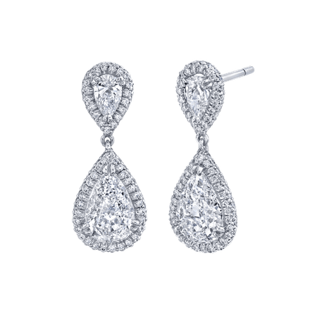 Harry Kotlar, Arabesque Diamond Earrings