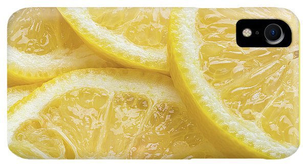 Lemon Slices Number 3 IPhone XR Case for Sale by Steve Gadomski