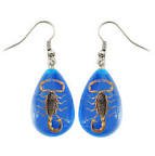 blue Scorpion earrings - Google Search