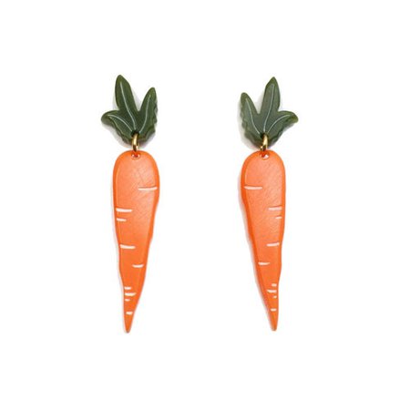 Woll: Carrot Earrings