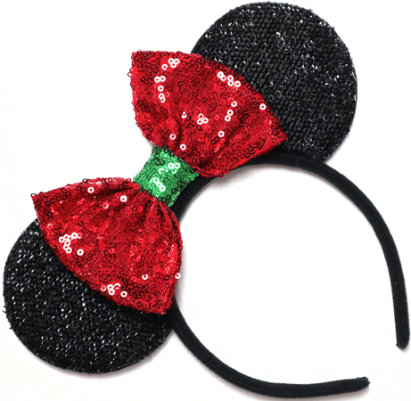 Minnie Mouse Ear Hat Christmas