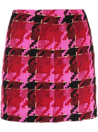 Versace Tweed Mini Skirt - Farfetch