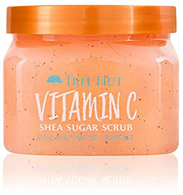 Amazon.com : Tree Hut Shea Sugar Scrub Vitamin C, 18oz, Ultra Hydrating & Exfoliating Scrub for Nourishing Essential Body Care : Beauty