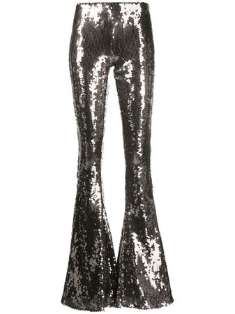 16Arlington sequin-embellished Flared Trousers - Farfetch
