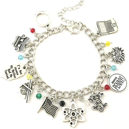Amazon.com: Universe of Fandoms TV Movies Show Big Bang Theory Bracelet Gifts for Women girl: Clothing