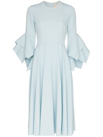 Blue Roksanda Ayres Dress | Farfetch.com