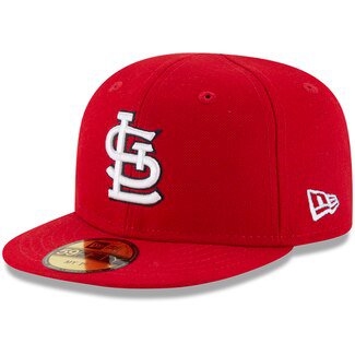 St. Louis Cardinals New Era Infant Authentic Collection On-Field My First 59FIFTY Fitted Hat - Red