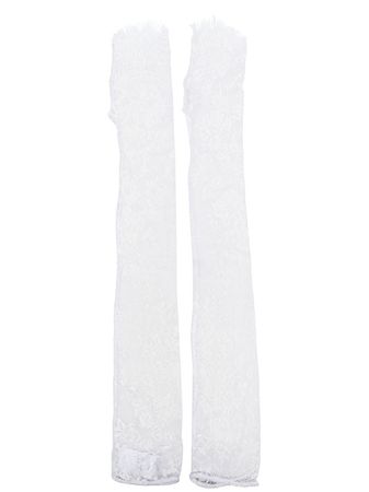 Loulou Lace Fingerless Gloves - Farfetch