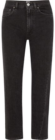 Original High-rise Straight-leg Jeans - Black