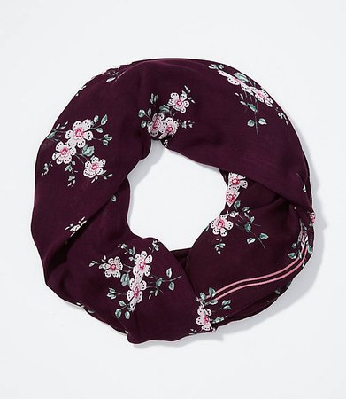 LOFT floral scarf