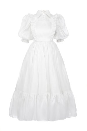 The Silk Ivory French Storybook Dress – Selkie