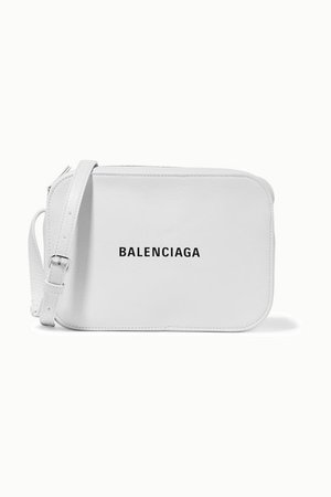 Balenciaga | Everyday S AJ printed textured-leather camera bag | NET-A-PORTER.COM