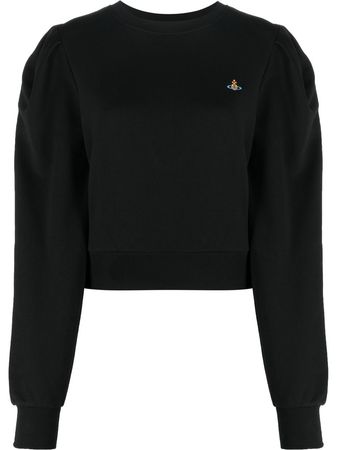 Vivienne Westwood Aramis Embroidered Logo Sweatshirt - Farfetch