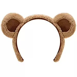 Amazon.com: DREMISI Cute Bear Ears Headband Fluffy Brown Bear Ears Hairdband Lovely Animal Head Wear for Makeup Washing Face Spa Shower Costume Cosplay Dress up Party Decoration, Gift for Kids Adults Girls Womens : Clothing, Shoes & Jewelry