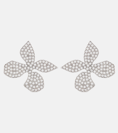 AREA Butterfly crystal earrings