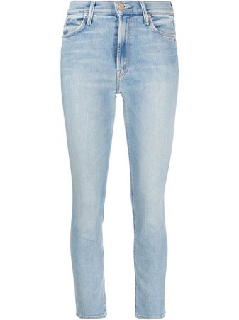 MOTHER mid-rise straight-leg Jeans - Farfetch