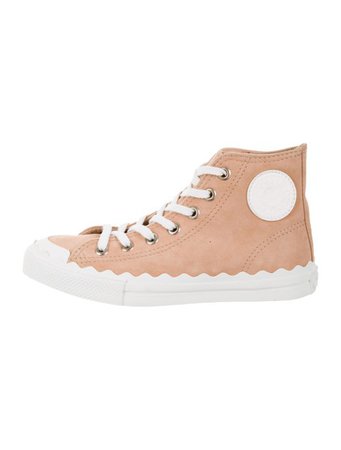 Chloé Ivy Suede Sneakers - Shoes - CHL100572 | The RealReal