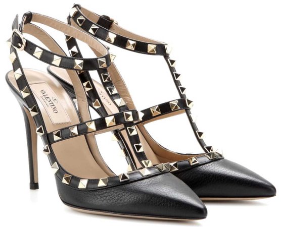 Black Valentino heels