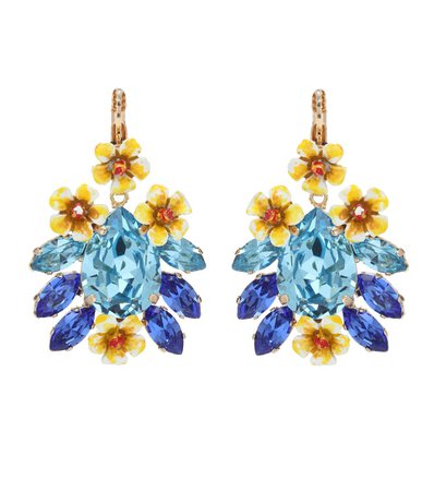 Crystal-Embellished Earrings - Dolce & Gabbana | mytheresa