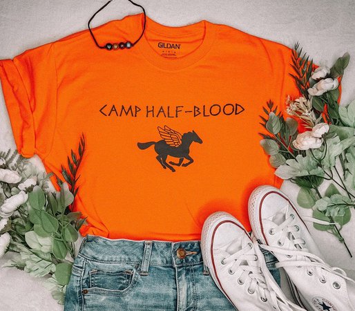 Percy Jackson Camp Half Blood T-Shirt | Etsy