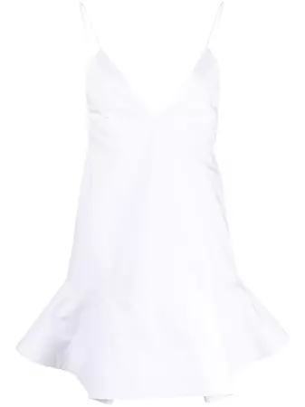 KHAITE Archie Cotton Mini Dress - Farfetch