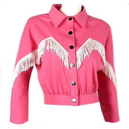 fashion brand company pink cowgirl jacket