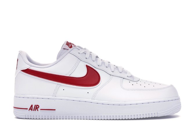 Air Force 1 Low White Gym Red - AO2423-102