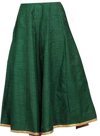 long green skirt