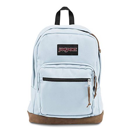palest blue backpack