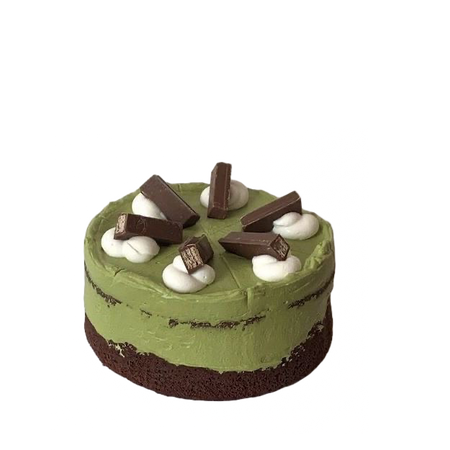 @darkcalista green aesthetic cake png