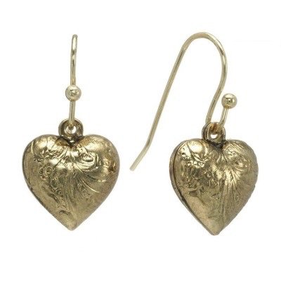 heart earrings