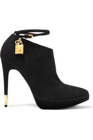 TOM FORD Suede ankle boots
