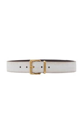 Leather Belt By Miu Miu | Moda Operandi