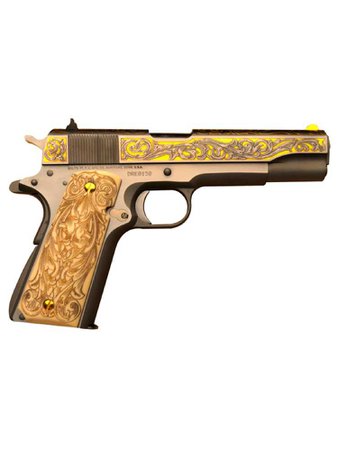golden pistol