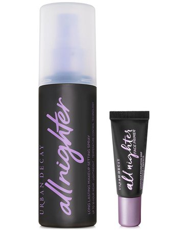 Urban Decay 2-Pc. All Nighter Setting Spray + Face Primer Set, Created for Macy's & Reviews - Makeup - Beauty - Macy's