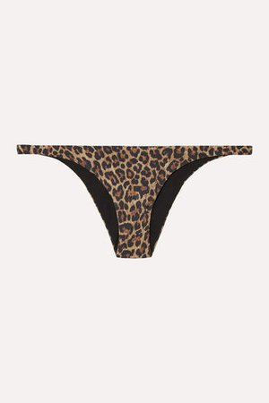 Leopard-print Bikini Briefs - Leopard print