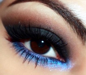 Black Eye Makeup Blue Undereye
