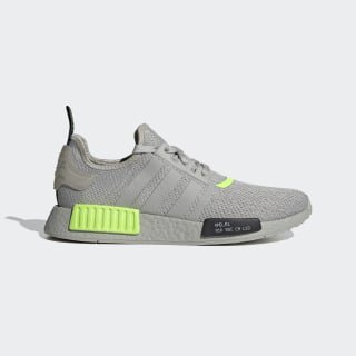 Men's NMD R1 Neon Green and Grey Shoes | adidas US