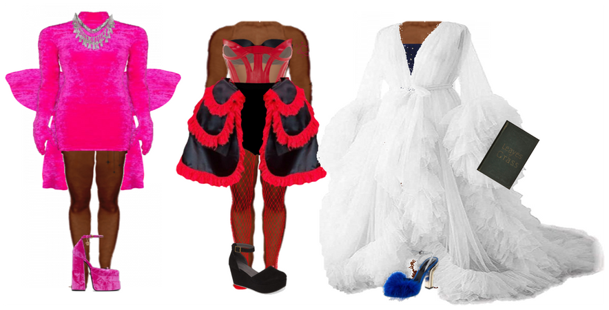 Iris Jambowree | Iris Nxde Solo Outfits (some pieces via lollialand)