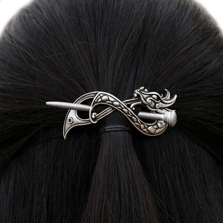 Raven Skull Elastic Hair Tie | Norse / Nordic / Viking Hair Band Ring – Sons of Vikings