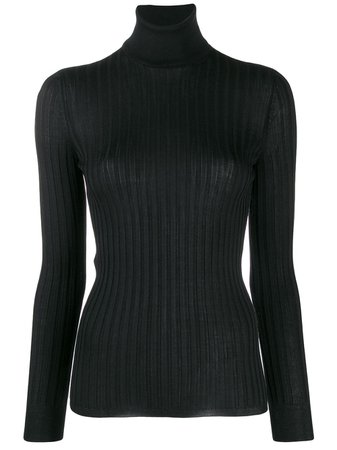 Gucci Fine Silk Turtleneck Knitted Top | Farfetch.com