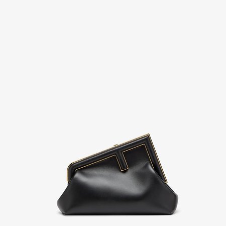 Black leather bag | FENDI