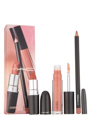 MAC Cosmetics Boldly Bare Essential Lipwear Set $57 Value | Nordstrom