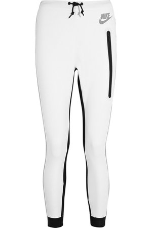 Nike | Tech Fleece cotton-blend jersey track pants | NET-A-PORTER.COM