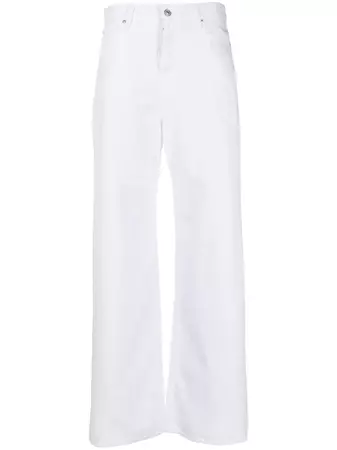 7 For All Mankind high-waisted wide-leg Trousers - Farfetch