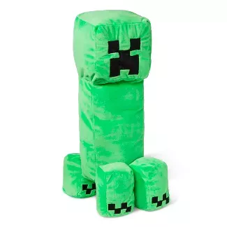Minecraft Creeper 14"x7" Pillow Buddy Green : Target